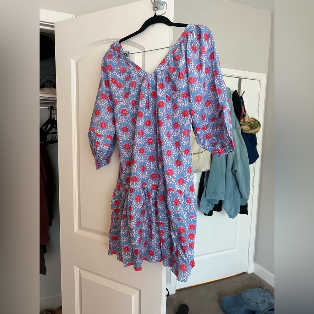 Ophelia and indigo small dress
